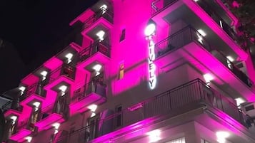 Fassade der Unterkunft