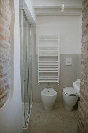 Douche, sèche-cheveux, bidet