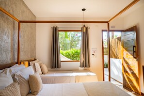 Quadruple Room, Patio | View from room - Casa Valentini Pousada (Jijoca de Jericoacoara)