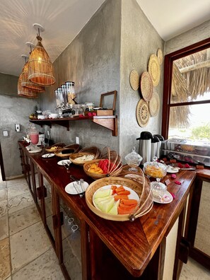 Desayuno buffet incluido todos los días 