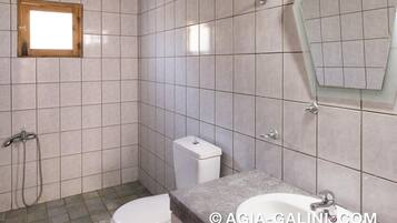 Apartment | Bathroom | Hair dryer, towels