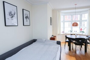 1 soveværelse, Wi-Fi, sengetøj