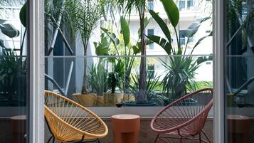 Double or Twin Room, Balcony, City View | Terrace/patio