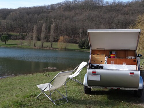 MINI CARAVAN VINTAGE TEARDROP 2 PLÄTZE