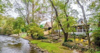 Creekfront Relaxation • Amazing Porch • Hot Tub