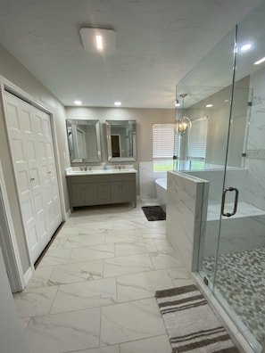 Towels, toilet paper