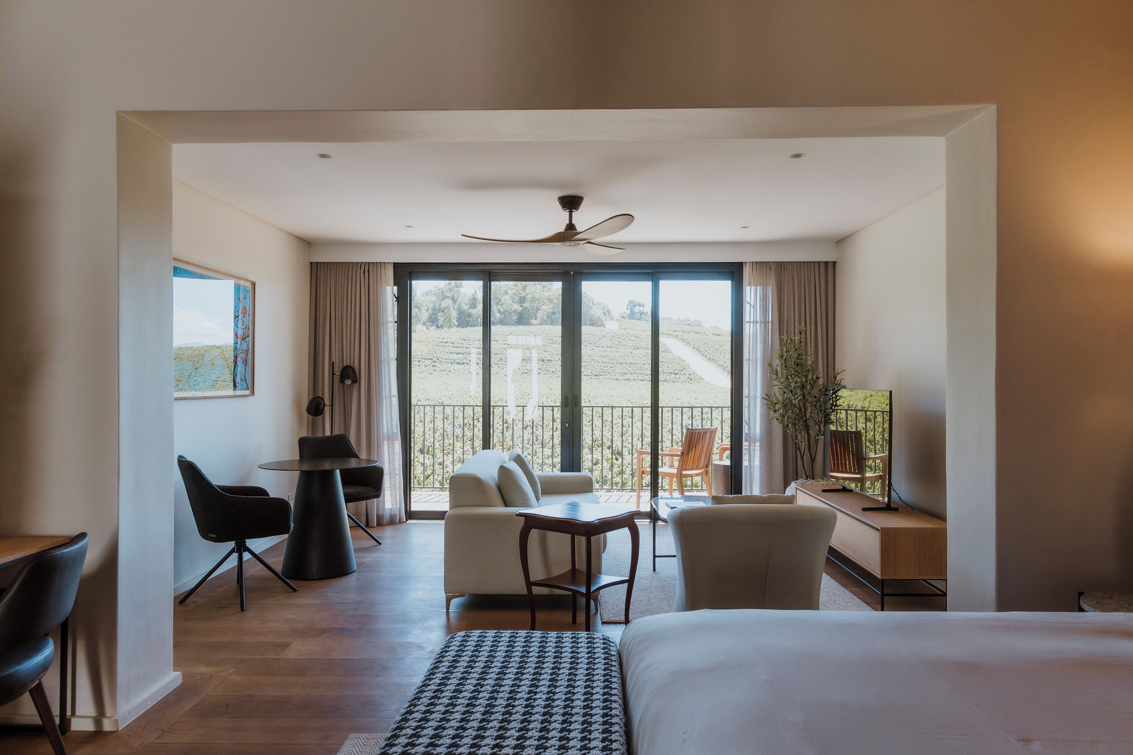 Literie hypoallergénique, mini-bar avec articles gratuits