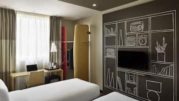 Coffres-forts dans les chambres, bureau