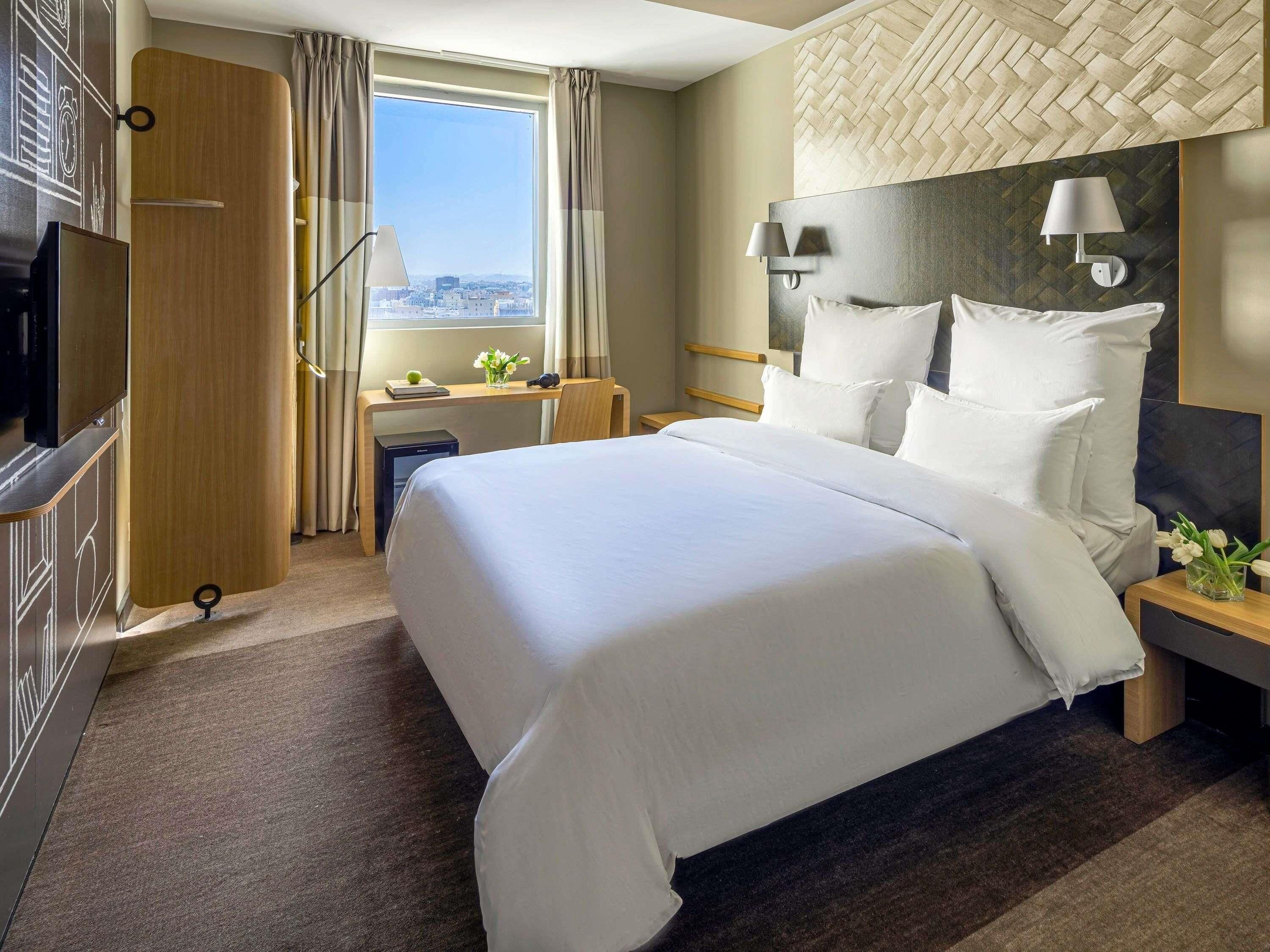 In-room safe, desk, laptop workspace, blackout drapes
