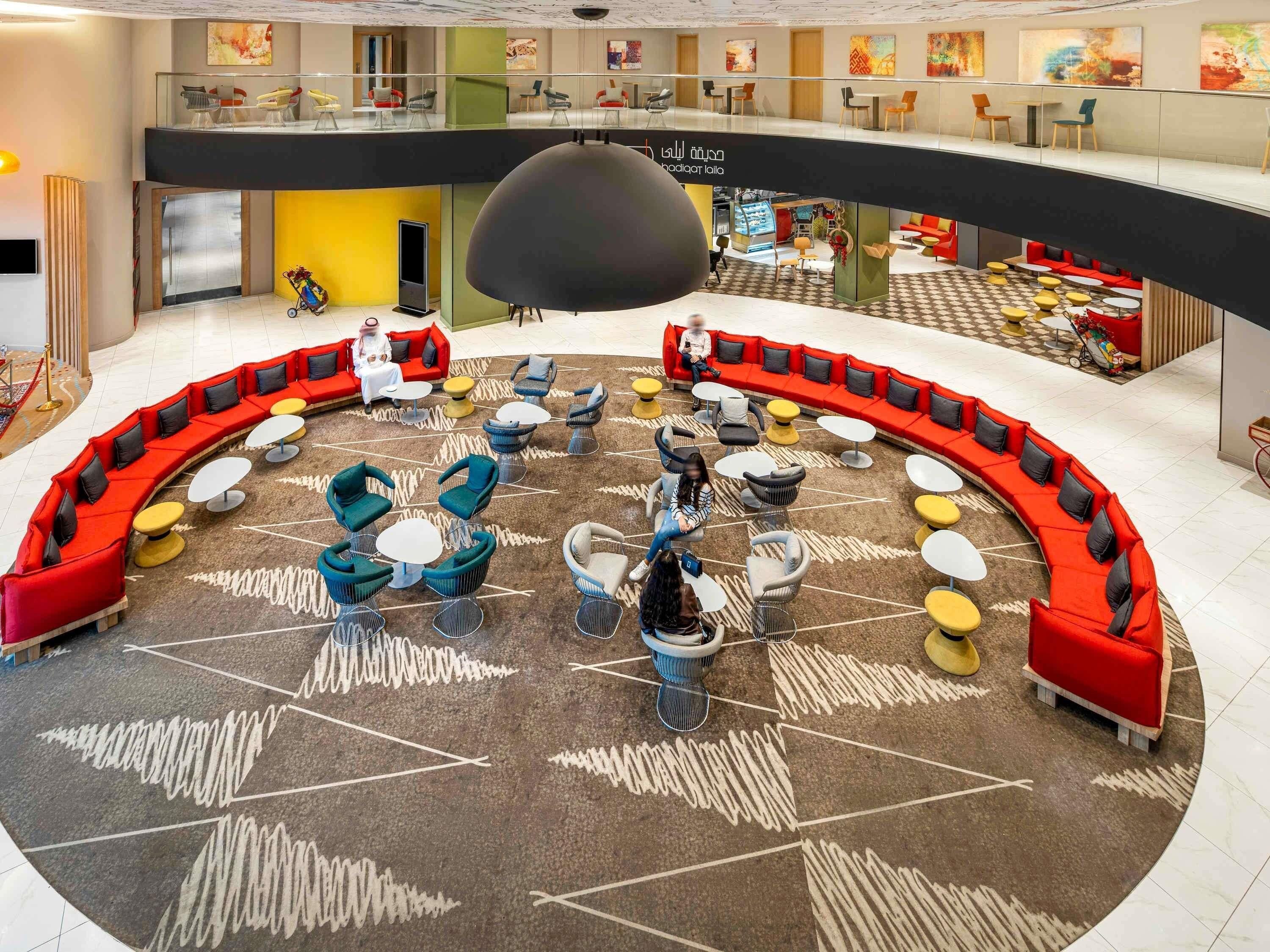 Sitzecke in der Lobby