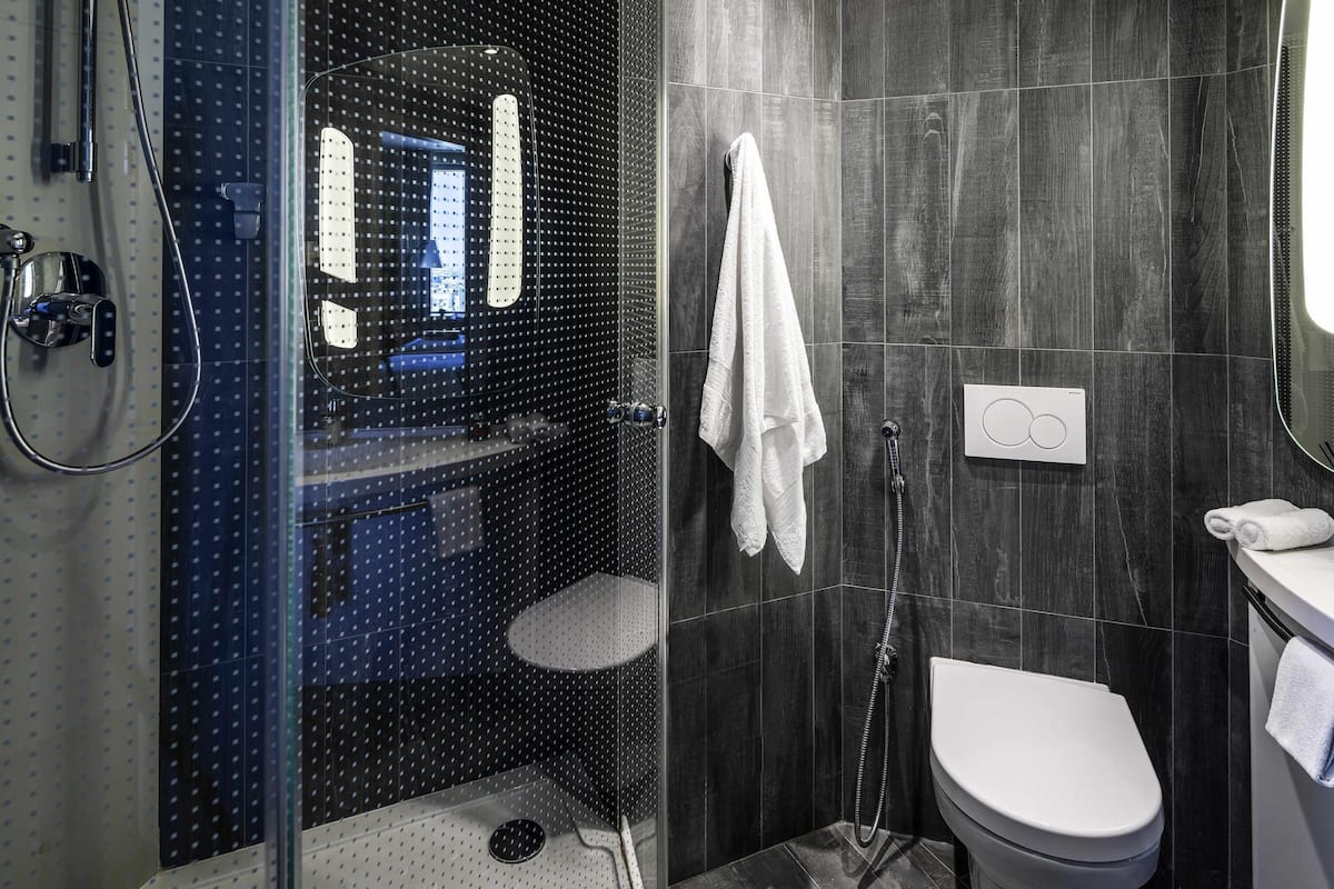 In-room safe, desk, laptop workspace, blackout curtains