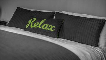 Hypo-allergenic bedding, WiFi, bed sheets