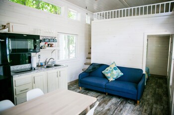 Waterfront Two Bedroom Cabin #18 on the Lake at Long Cove Resort