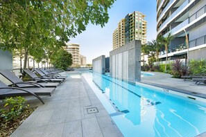 Seasonal outdoor pool