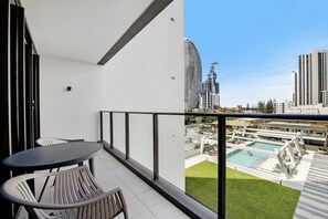 Apartment | Blick vom Balkon