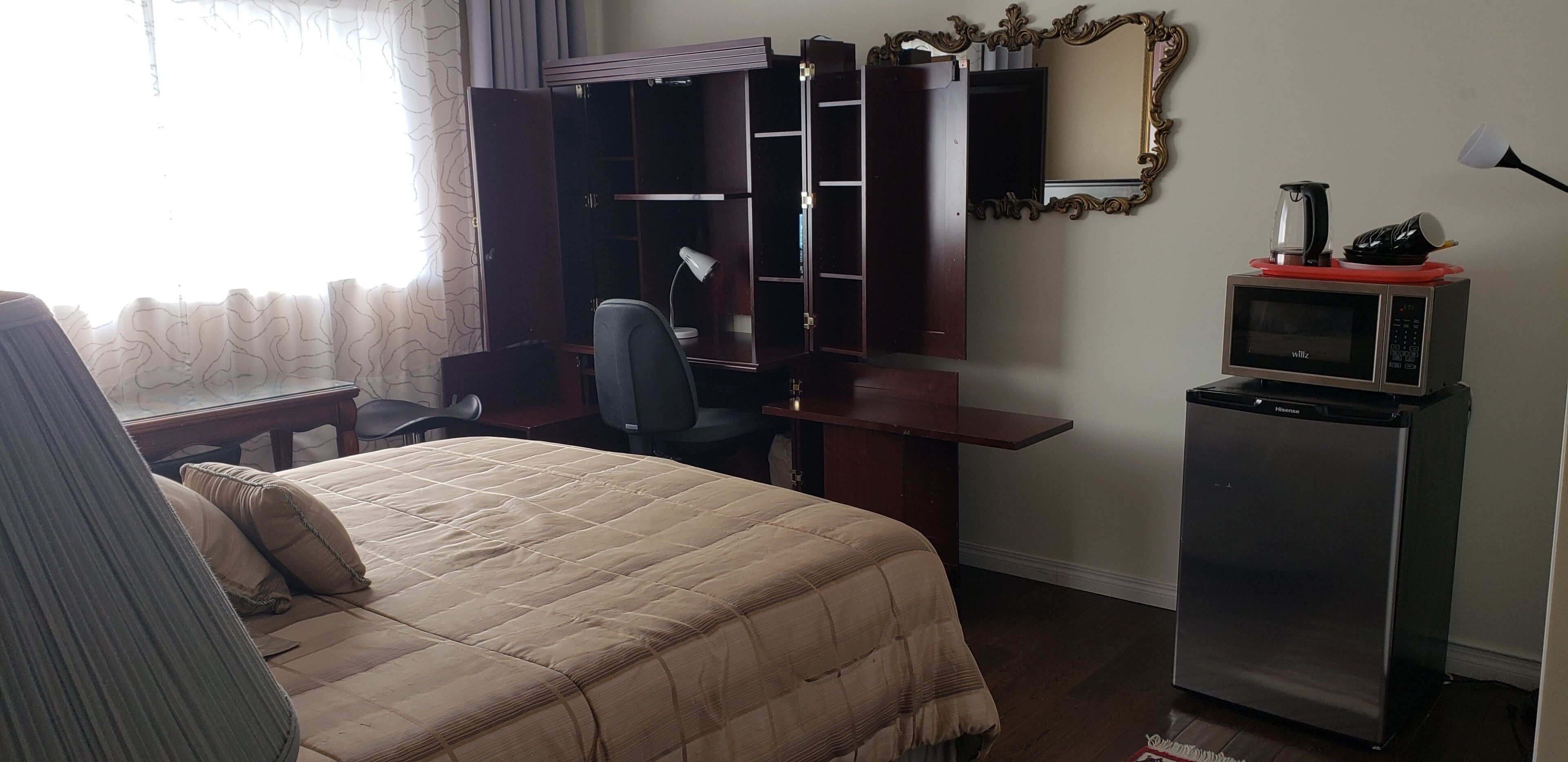 1 bedroom, desk, iron/ironing board, free WiFi