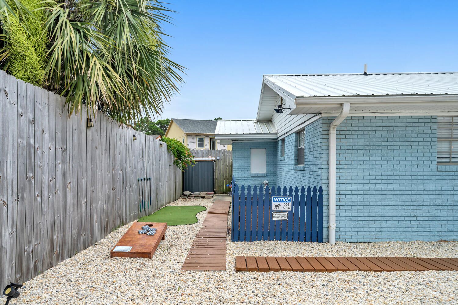 Enceinte de l’hébergement