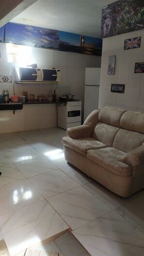 Shared kitchen - Hostel Vila Bela (Brasília)
