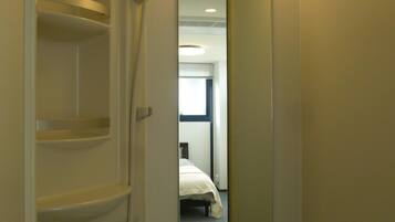 Apartment (A) | Bathroom | Shower, free toiletries, hair dryer, slippers