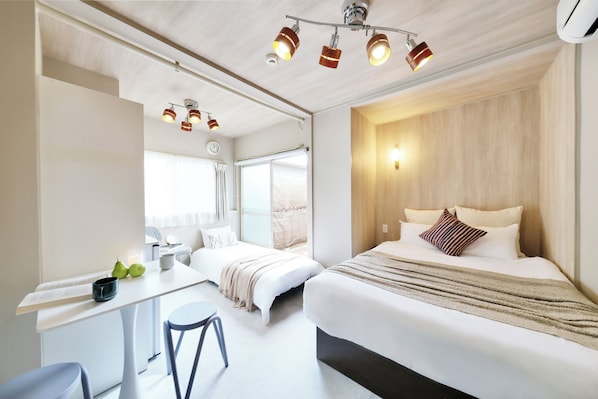 City-Apartment (1) | Allergikerbettwaren, individuell dekoriert, individuell eingerichtet