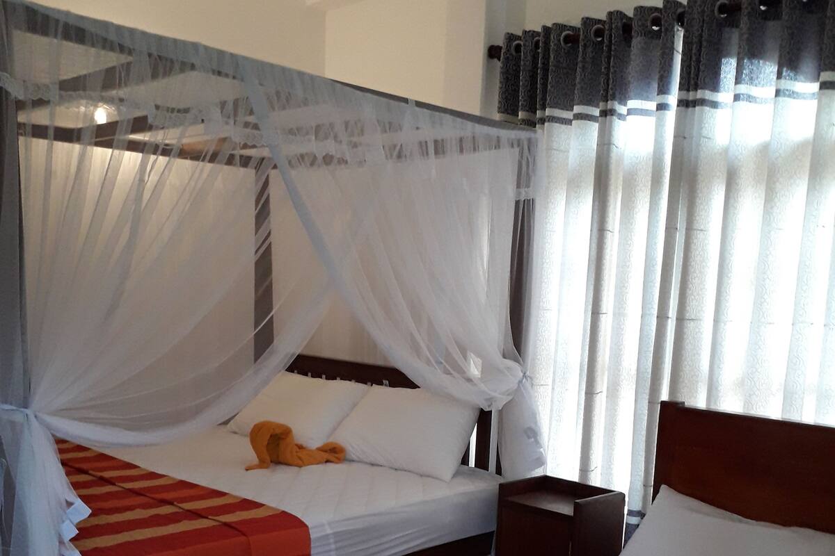 Soundproofing, iron/ironing board (on request), WiFi (free), bed sheets