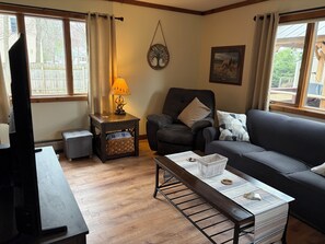 Smart TV, video games, DVD player, books