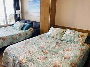 Free WiFi, bed sheets