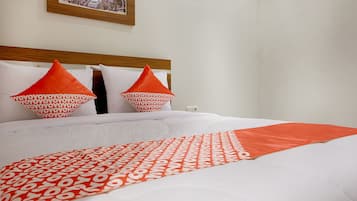Kamar Double Standar | Wi-Fi gratis dan seprai linen