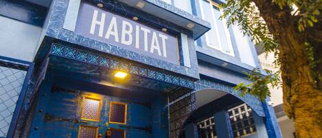 Entrada de la propiedad