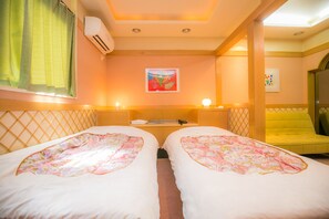 Chambre avec lits jumeaux