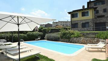 Property, Swimming Pool, House, Residential Area, Building, Real Estate, Grass, Backyard, Architecture, Home