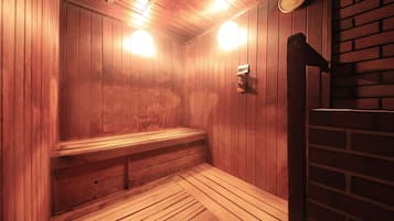 Sauna, hot springs/mineral springs, massages