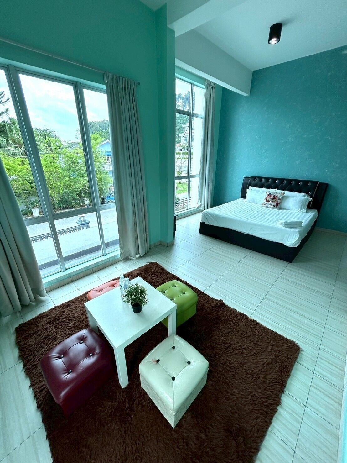 Down comforters, soundproofing, free WiFi, bed sheets