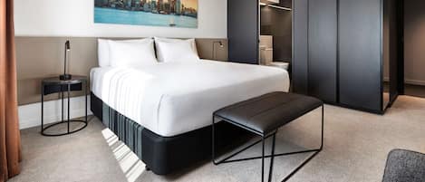 In-room safe, blackout curtains, soundproofing, iron/ironing board