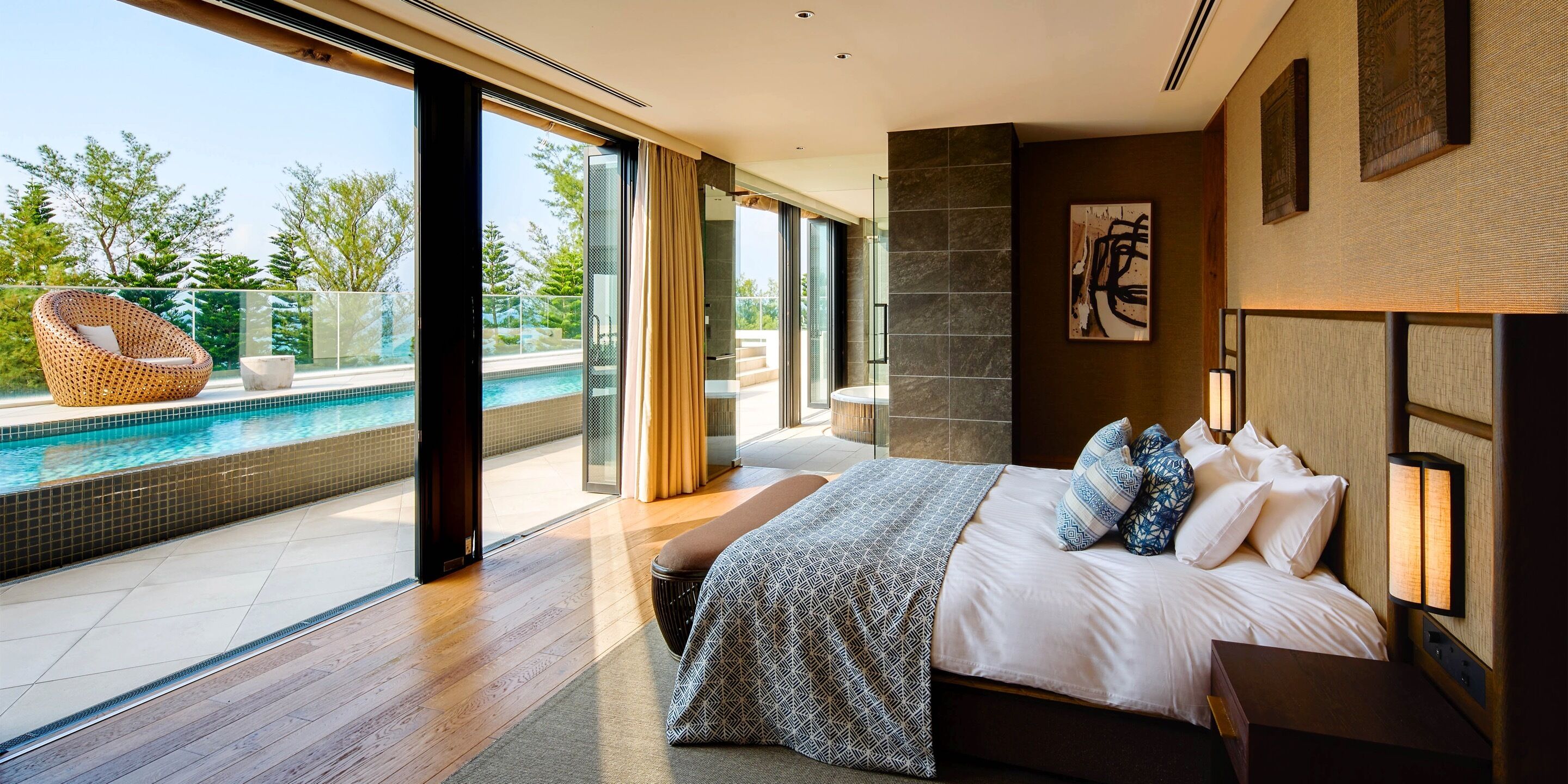 套房, 3 間臥室, 私人泳池 (Masters Maisonette) | 客房景觀