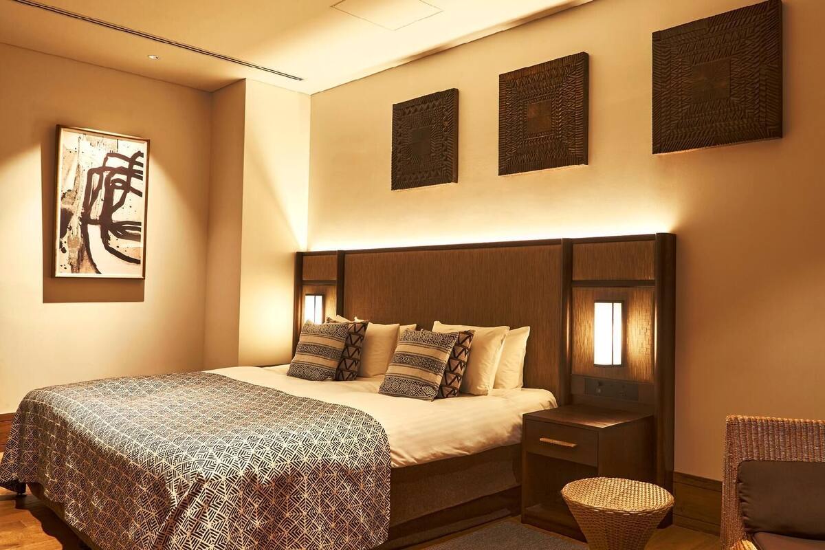 Minibar (free items), in-room safe, desk, laptop workspace