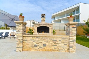 Terrace/patio - Apartment 742/1734 (Istria - Stinjan), 700m from the beach (Stinjan)
