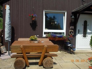 Chambre de base double | Terrasse/patio