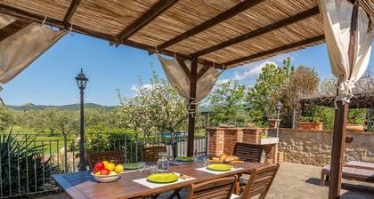 Belle maison de vacances privée avec climatisation, WIFI, piscine, TV, terrasse et animaux admis