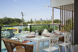Apartamento executivo | Terraço/pátio