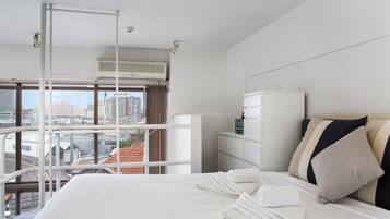 Executive Apartment | 1 bedroom, iron/ironing board, cots/infant beds, rollaway beds