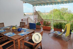Villa, 3 Bedrooms, Balcony, City View | Exterior - Villa Lina for 7 Persons Near the Beach (Fondi)