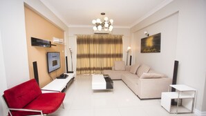 Apartment, 3 Bedrooms | Living room - Yasmin Apartments (Dar es Salaam)