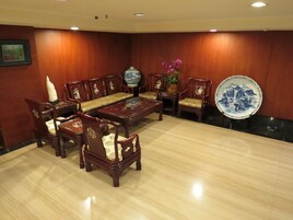 Zona de estar del vestíbulo