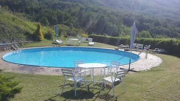 Apartment, 1 Bedroom, Smoking, Garden View | Pool | Outdoor pool