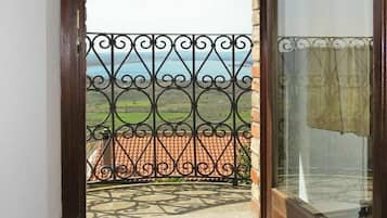 Blick von der Unterkunft