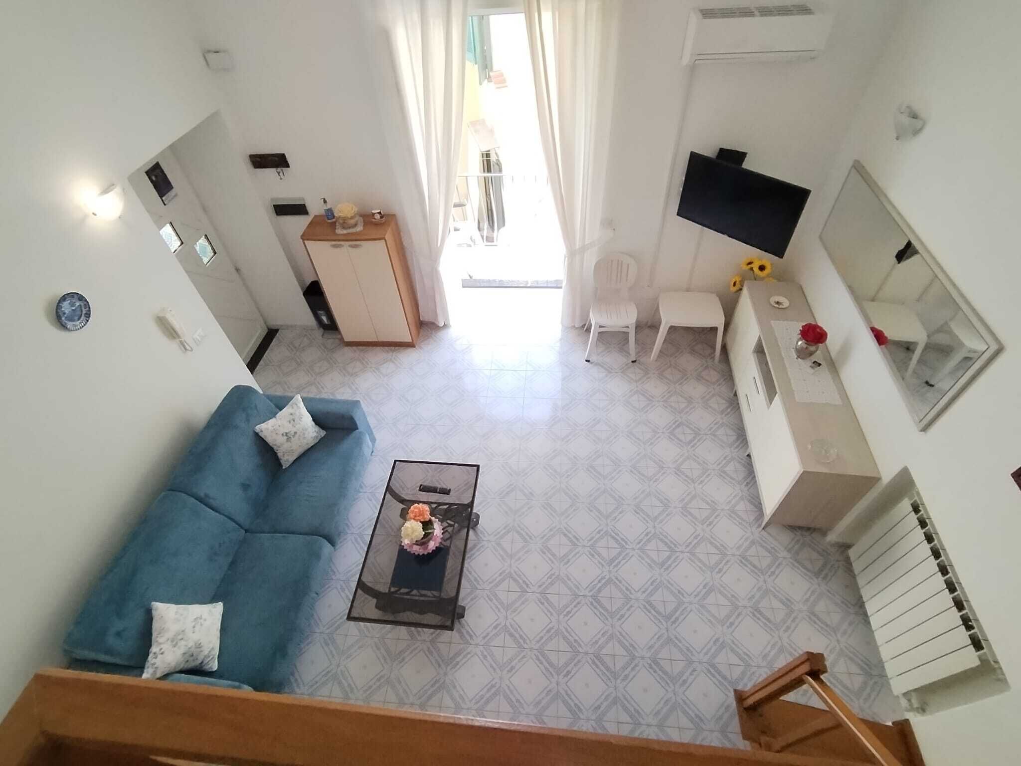 Apartment, 2 Schlafzimmer, Raucher, Balkon | Wohnbereich | Fernseher
