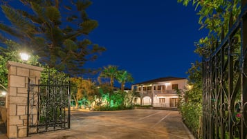 Front of property - evening/night
