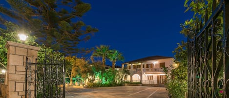 Front of property - evening/night