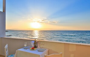 Double Room, Balcony, Sea View | Beach/ocean view
